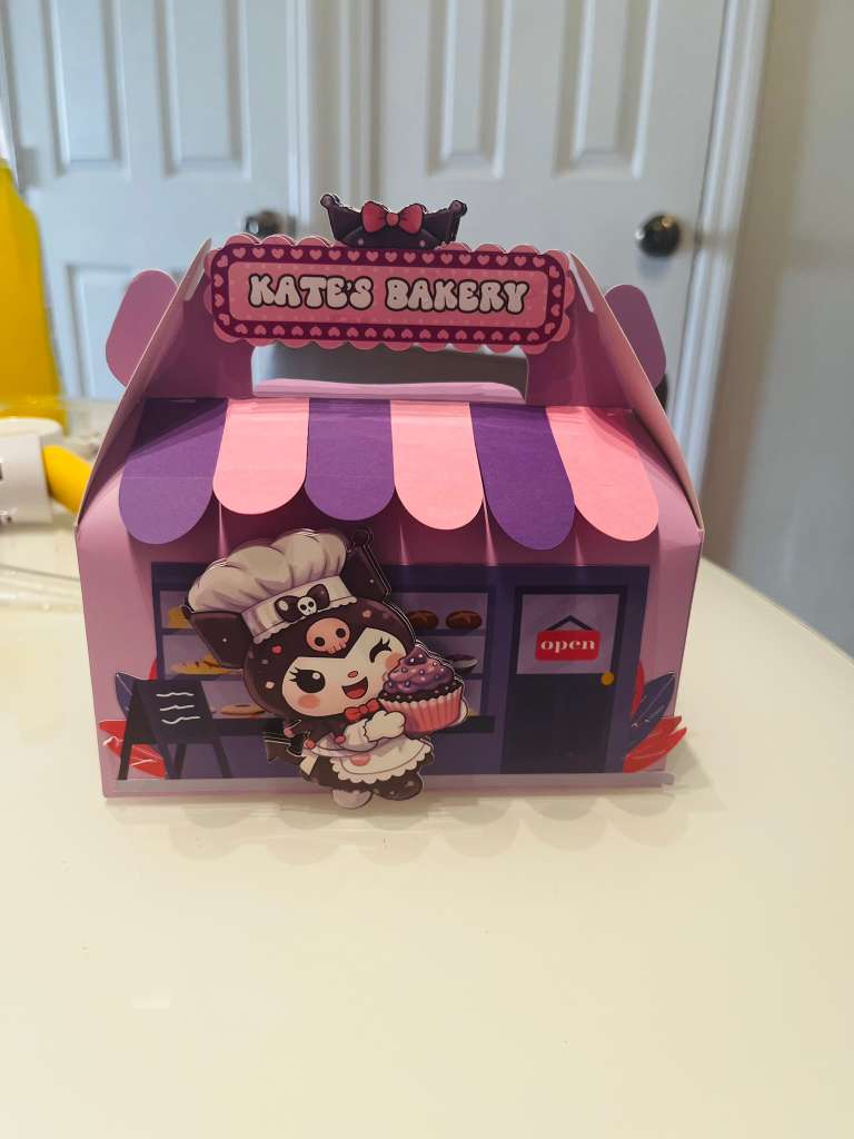 Kate's Bakery activity center box